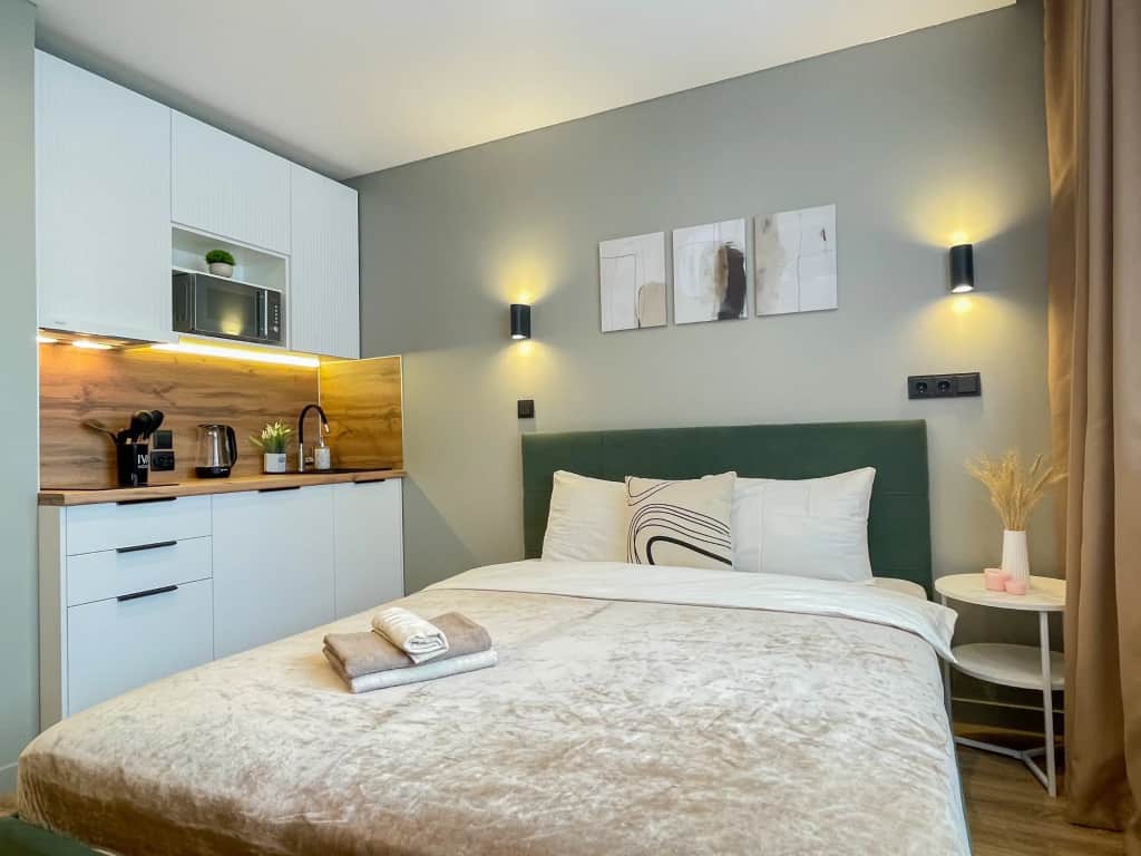 Квартира Dayker City Apartments студия возле метро Тропарево: фото 3