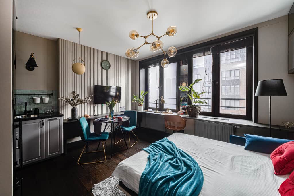 Апартаменты Lalapart Black Emerald с сауной в ЖК Савеловский Сити: фото 2