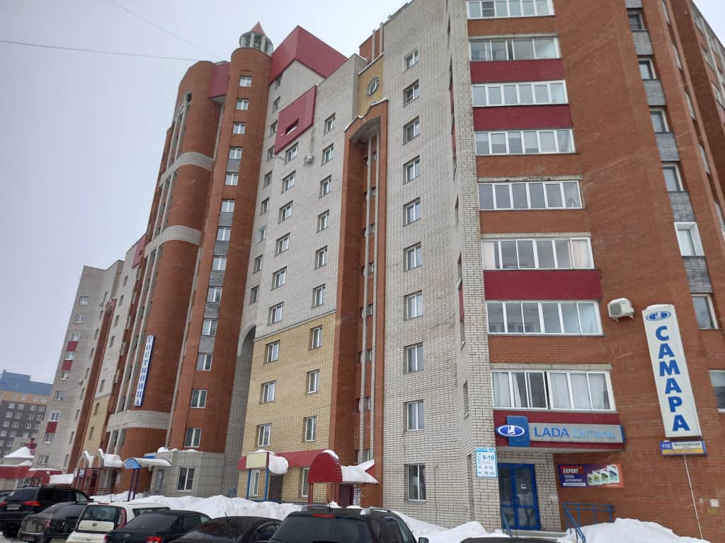 Квартира Просторная Однокомнатная на Московской: фото 2