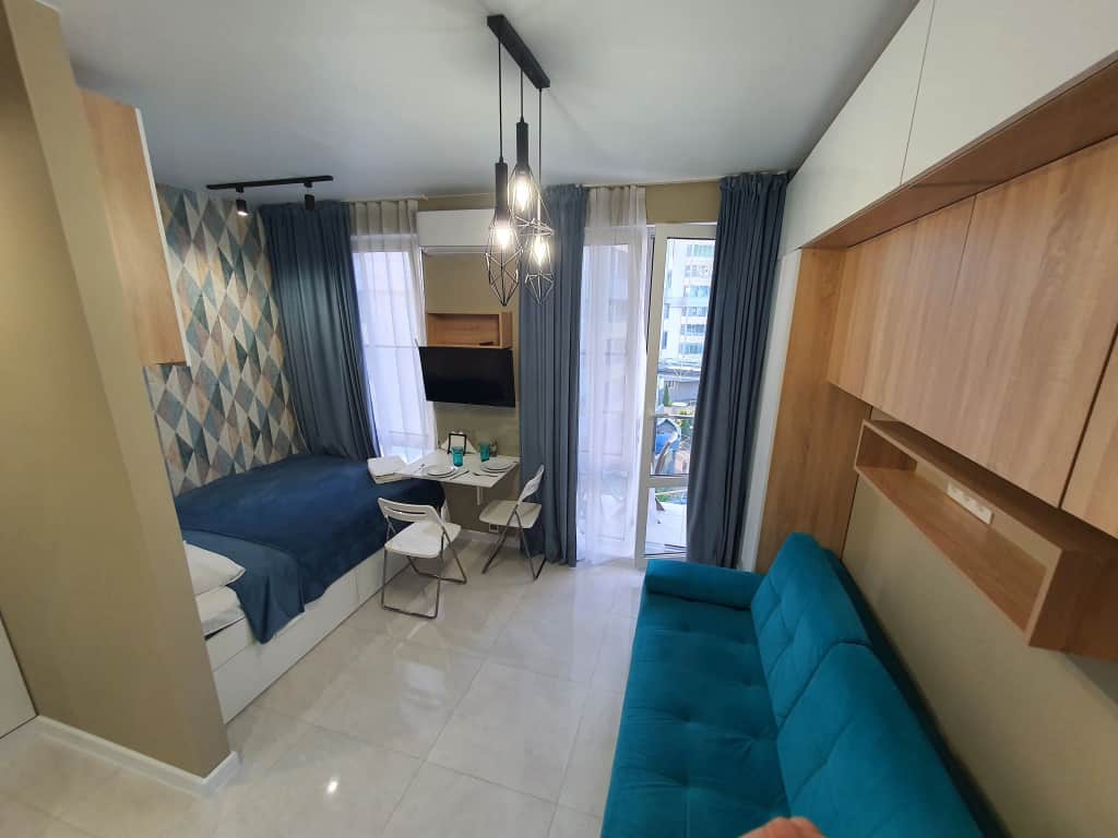Апартаменты Дизайнерская Студия ЖК Касабланка от HomeHotelSochi 20: фото 3