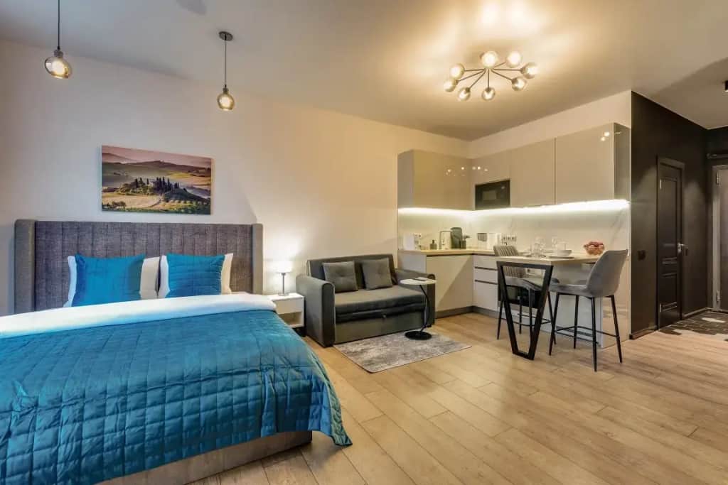 Апартаменты Полюкс с Видом на Город Business Apartments: фото 3