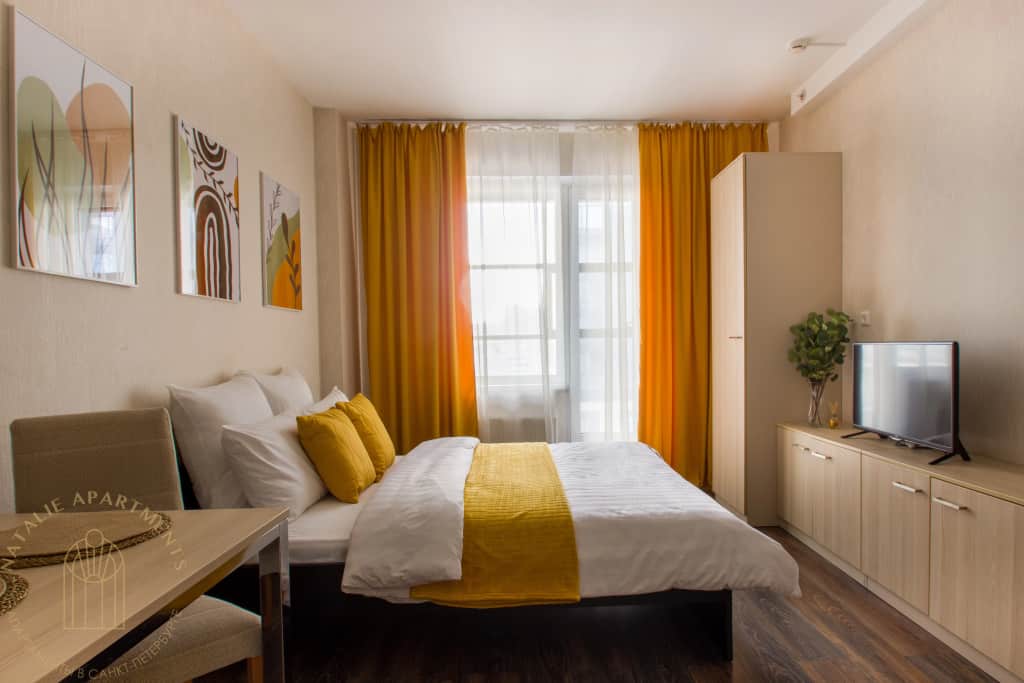 Апартаменты Студия Natalie Apartments Пулковское шоссе 14Д: фото 3