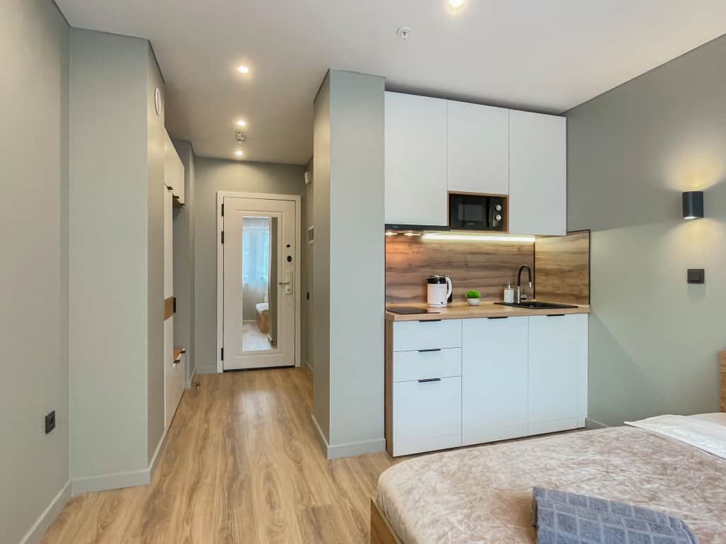 Квартира Dayker City Apartments студия около метро Тропарево: фото 3