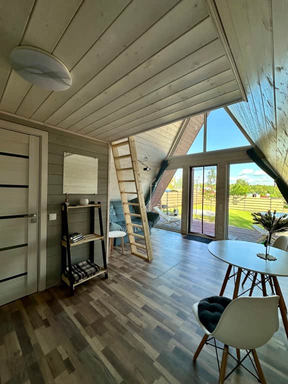 Глэмпинг Домики A-frame С Чаном или Купелью-Фурако: фото 2