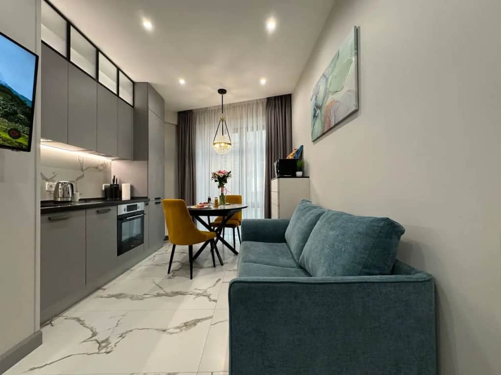 Апартаменты Lalapart Modern classic с видом на город у метро Дмитровская: фото 2