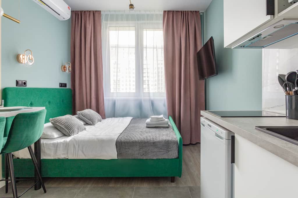 Апартаменты InHome24 Новые и Стильные Недалеко от Выставочного Центра: фото 2