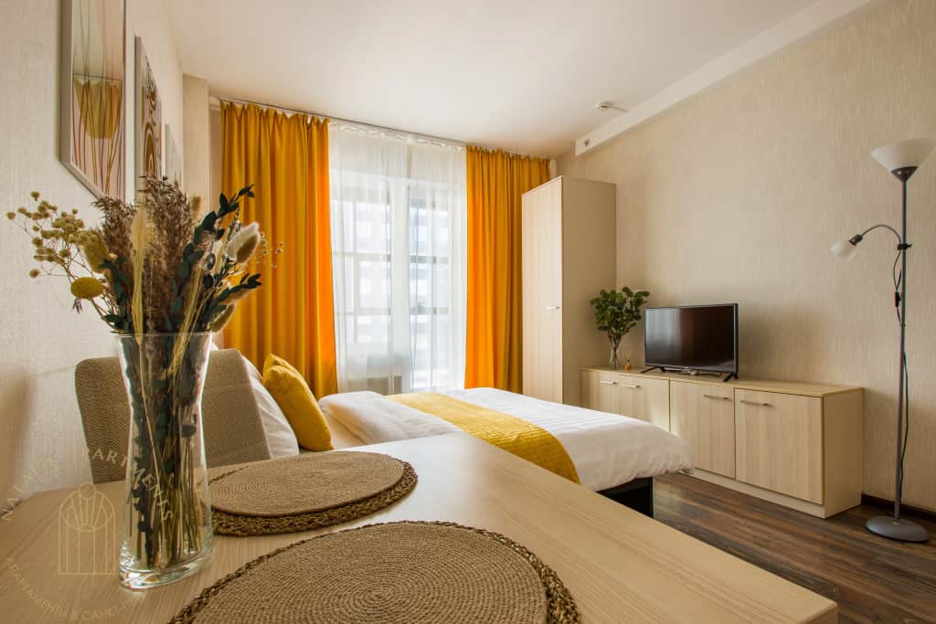 Апартаменты Студия Natalie Apartments Пулковское шоссе 14Д: фото 2