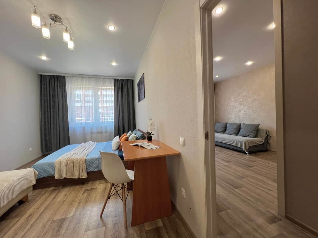 Квартира  Евро 2-ком Пискунова 142/8-154 Иркутск Аэропорт КакДома: фото 3
