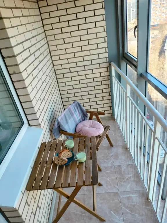 Апартаменты Студия Комфорт с Балконом Lesnaya: фото 2