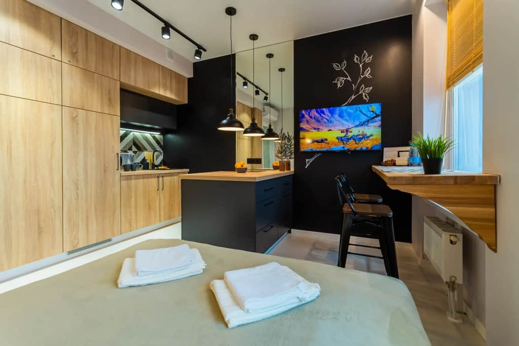 Апартаменты с видом на Останкино Wood&black: фото 2