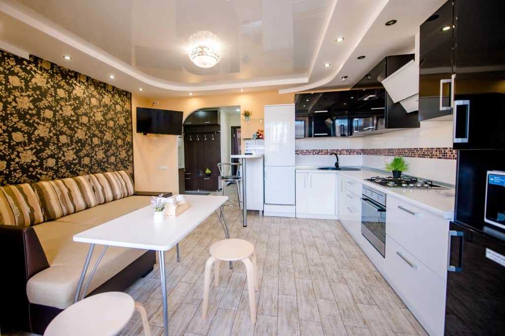 Квартира 1-к в тихом зеленом районе на Лукина 4 от RentAp, 4 сп.места: фото 2