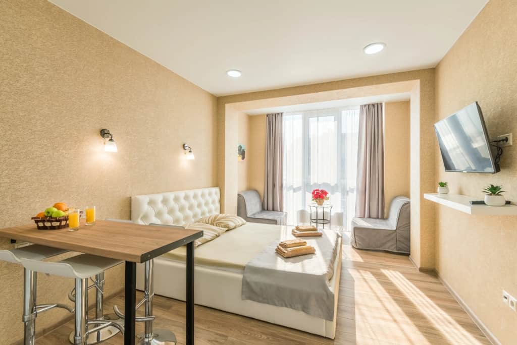 Апартаменты Студия Люкс с видом на море Голубые Дали B-Flats 9: фото 2