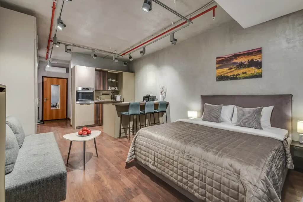 Апартаменты Люкс с Видом на Город Business Apartments: фото 2