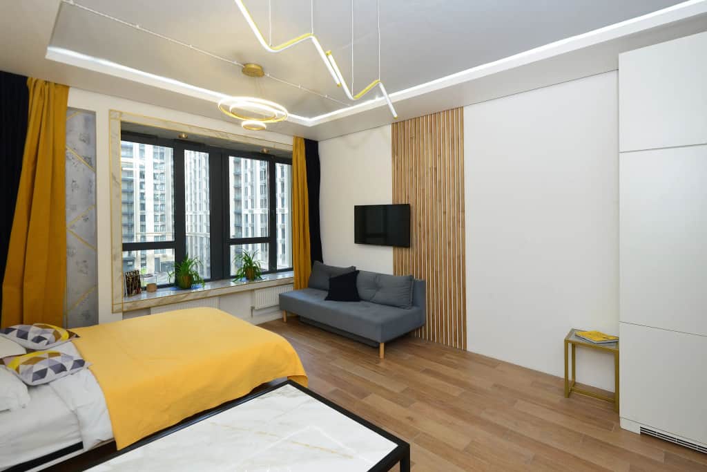 Апартаменты #1 Grey studio for 2+2 by Lo Apartments: фото 3