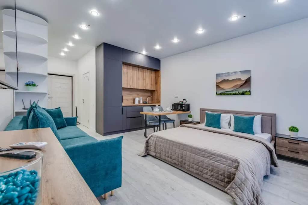 Апартаменты Представительский Люкс с Балконом и Красивым Видом Business Apartments: фото 2