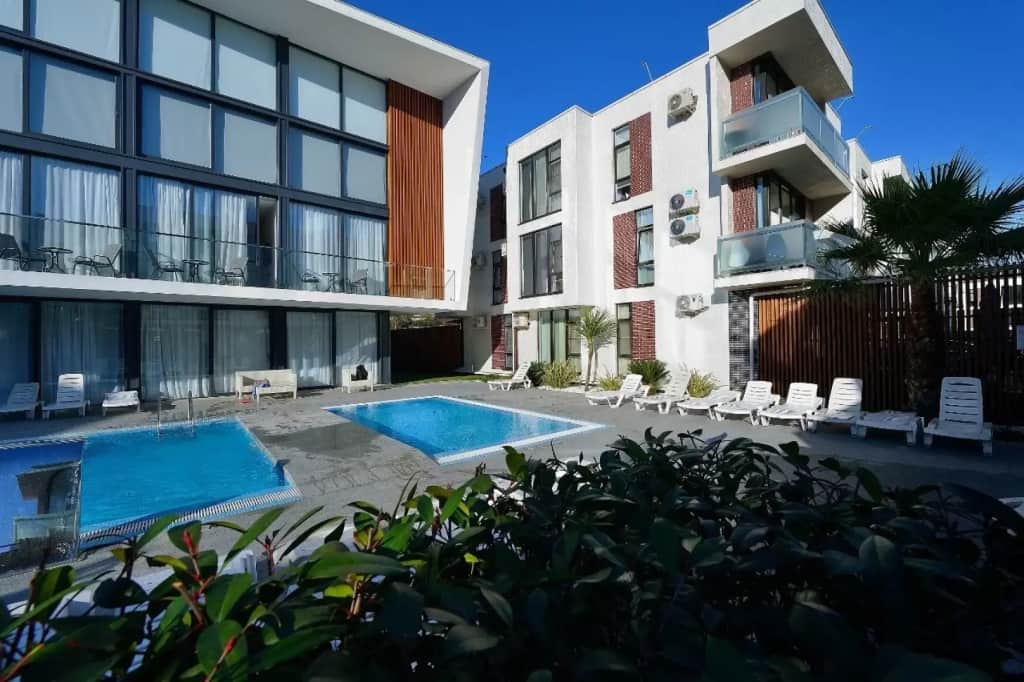 Апартаменты Уютная Студия с Бассейном в GreenPalace: фото 2