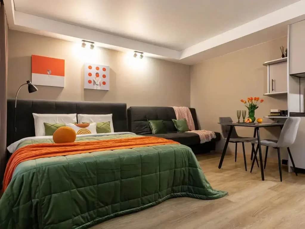 Апартаменты Granada Красивая Уютная Студия в Апарт-отеле VALO: фото 3
