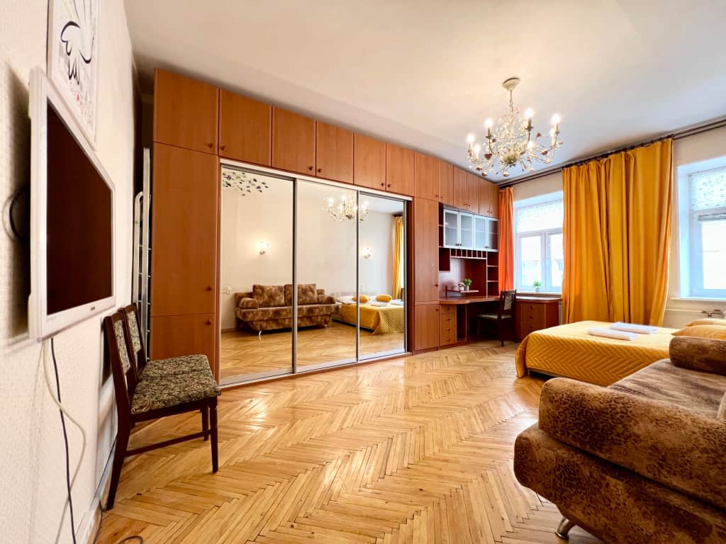 Квартира трехкомнатная на Апраксином переулке Гости Дома: фото 3
