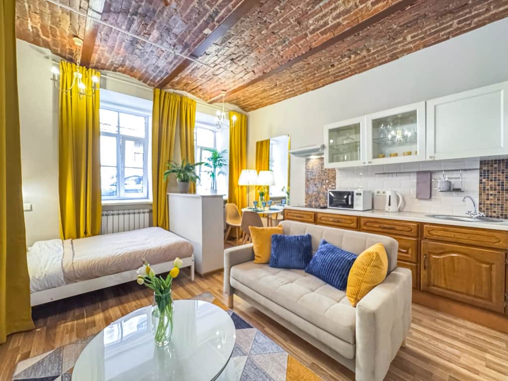Квартира Студия на Пестеля 30кв: фото 2