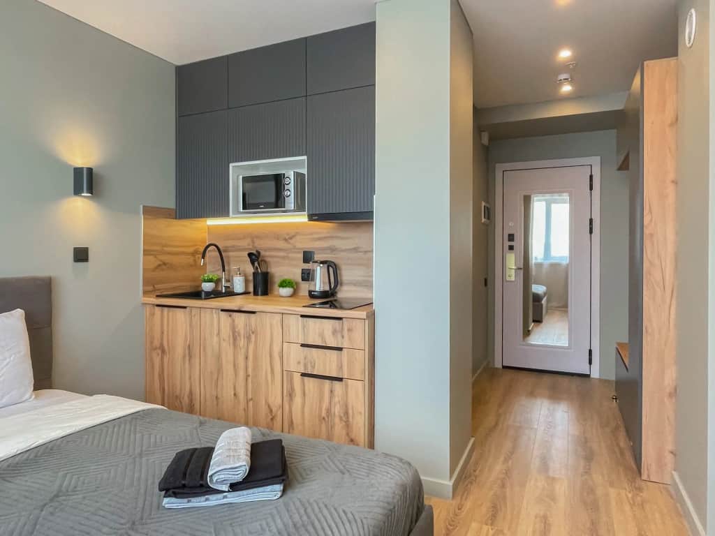 Квартира Dayker City Apartments студия возле метро Тропарево: фото 3