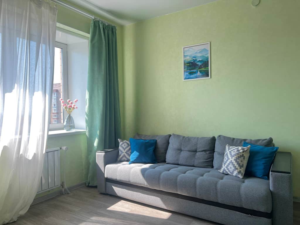 Квартира Студия Зверева 1/2-63 Иркутск Аэропорт КакДома: фото 3