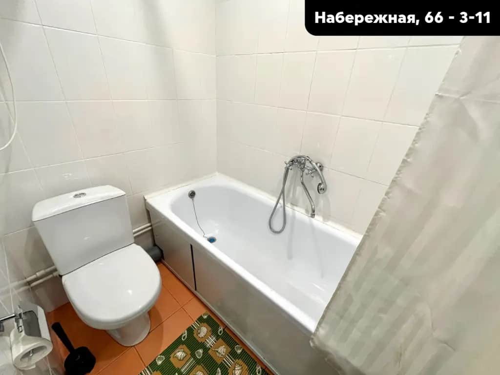 Апартаменты Набережная 66 с двуспальной кроватью: фото 3