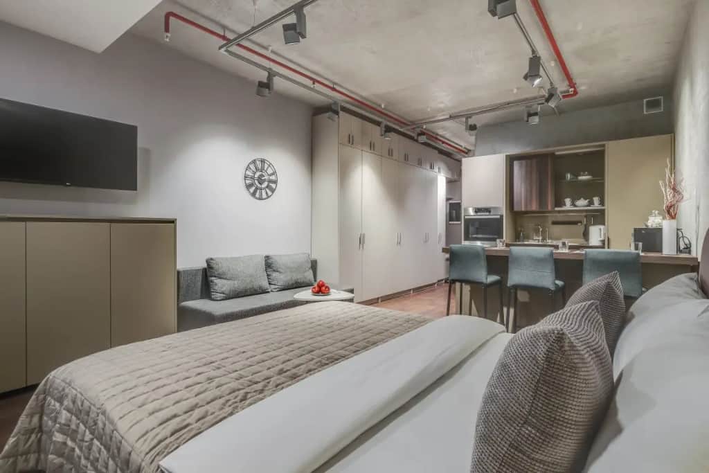 Апартаменты Люкс с Видом на Город Business Apartments: фото 3