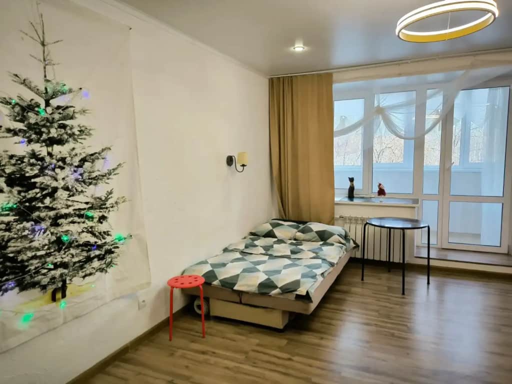Квартира Студия, 28 м², 2 кровати: фото 2