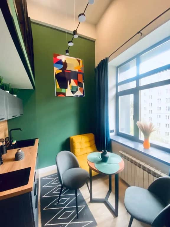 Апартаменты New Scandi Green на Тульской: фото 2