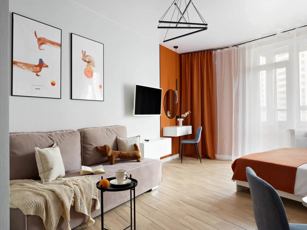 Квартира RoomyRoom Рыжий Фрукт у Метро Пионерская: фото 3