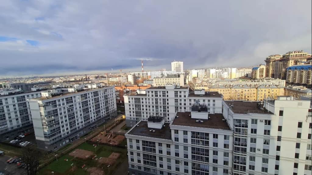 Апартаменты на Фрунзенской с видом на город: фото 2