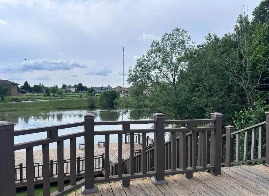Частный Дом RiverDublDom  с баней и купелью у пруда в Новой Москве: фото 2
