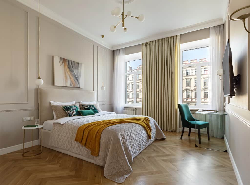 Апартаменты Bird Nest 80 кв.м с Балконом и Видом на Набережную Канала Грибоедова: фото 3