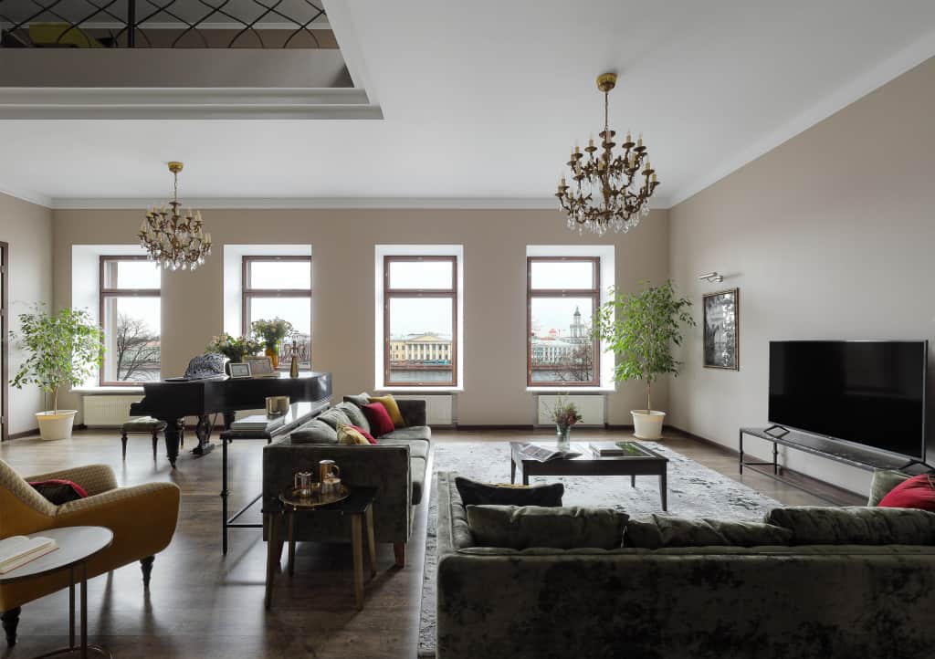 Апартаменты Minin Apartments с видом на Неву 270 кв.м.: фото 2