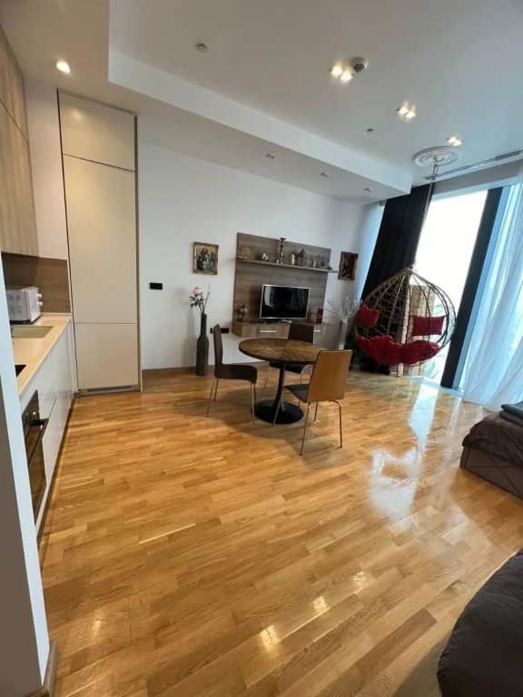 Апартаменты Студия с качелью в Москва-Сити Neva Towers: фото 3
