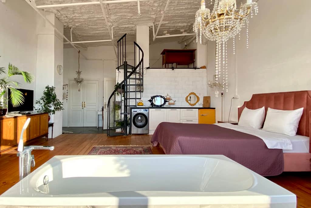 Апартаменты ApartMari Уникальный Люкс с видом на город: фото 3