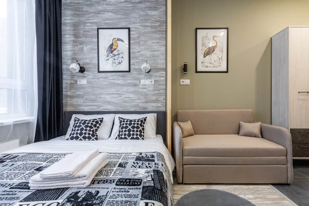 Апартаменты InHome24 Стильные Апартаменты С Евроремонтом в ЖК Скандинавия: фото 3