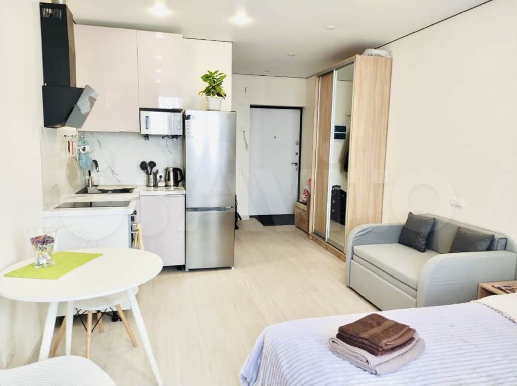 Квартира Studio in centre with views of Moscow City: фото 2