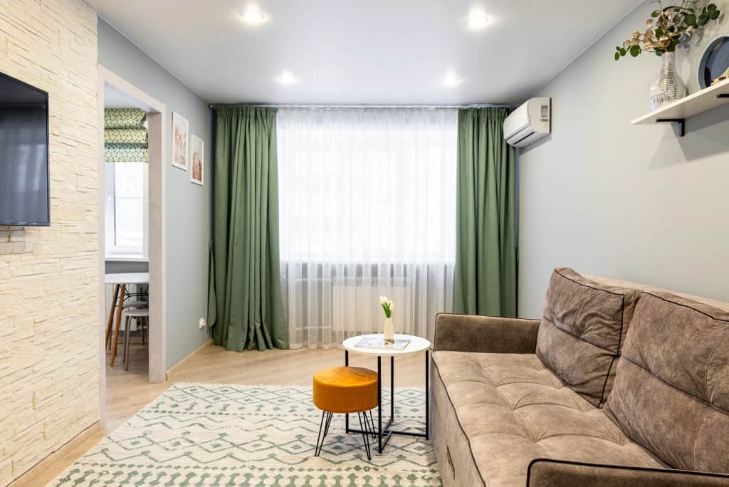 Апартаменты 2комнатная в центре рядом с озером Кабан: фото 2