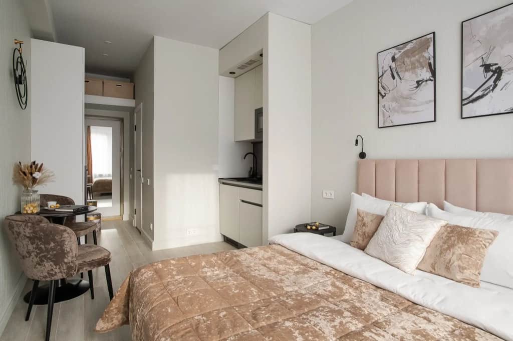 Апартаменты Comfort Life на Электрозаводской Студия: фото 3