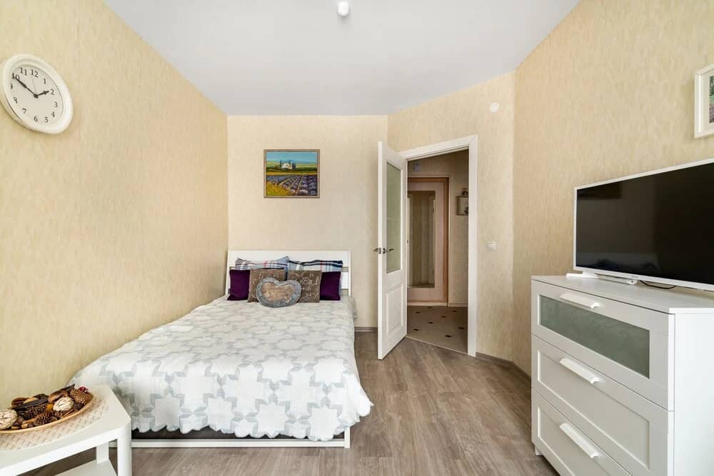 Апартаменты Simply Comfort с 1 спальней, пентхаус на 23 этаже, Парнас: фото 4