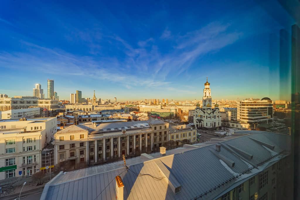 Апартаменты Rooms-ekb in Radius Central House с видом на город (9 этаж): фото 7