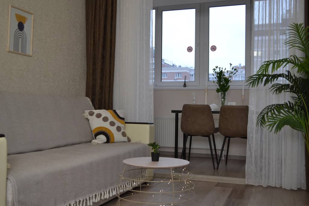 Апартаменты Атмосфера - Комфортная квартира с Wi-Fi 5G, Smart-TV и кондиционером: фото 5
