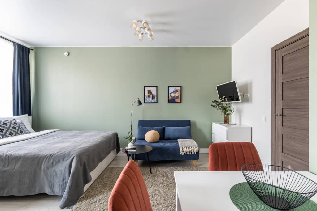 Квартира Сканди-студия Piter Apartments у метро Фрунзенская: фото 5