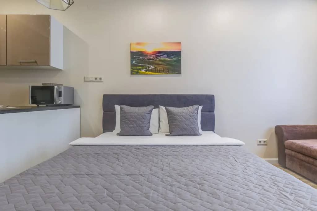 Апартаменты Стандартные с Балконом и Видом на Город Business Apartments: фото 6
