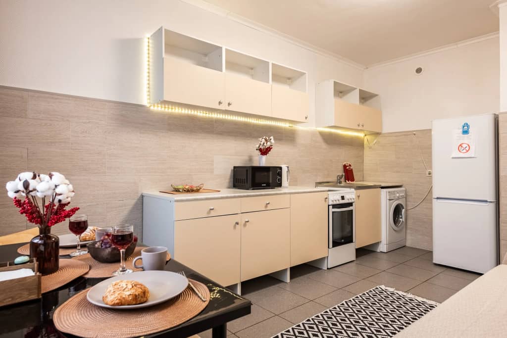 Квартира Уютная Natali Apart у метро Академика Янгеля: фото 5