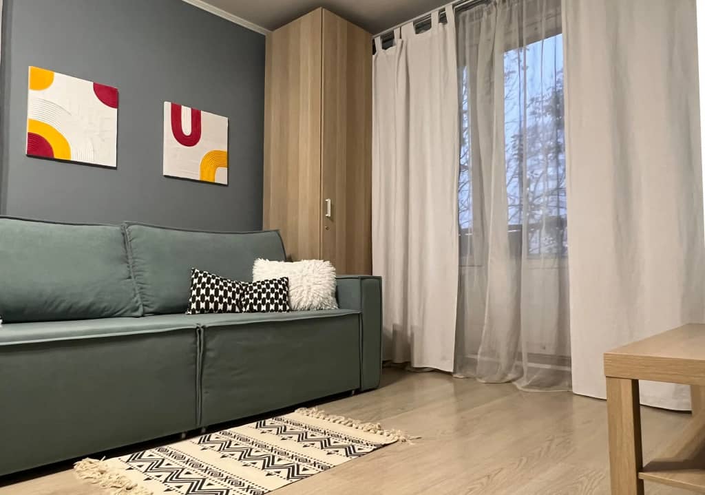Квартира Art Room в минуте от метро Молодежная: фото 4