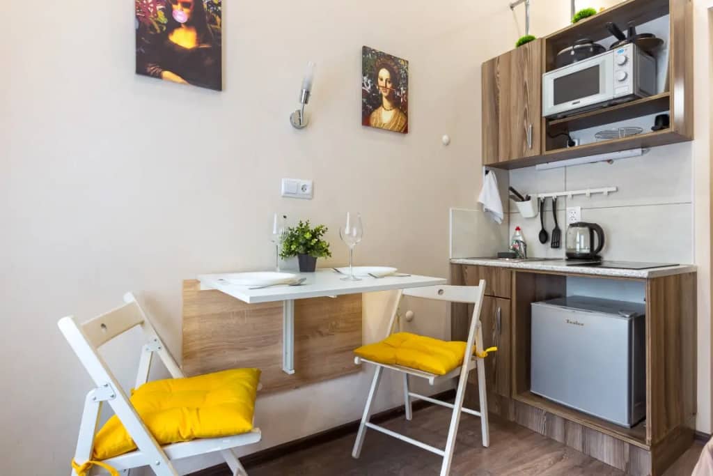 Апартаменты ROOMSTAY метро Петроградская с видом на город: фото 4