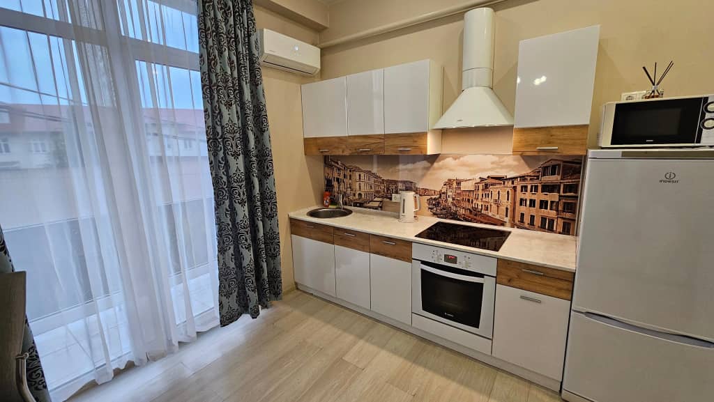 Апартаменты Просторная Квартира на Фигурной от HomeHotelSochi: фото 7