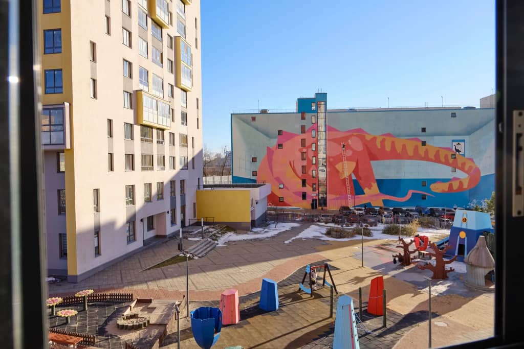Квартира Квадрат в Малевиче Кондиционер: фото 6
